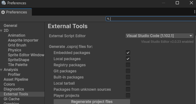 External editor