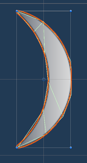 Slash Polygon Collider