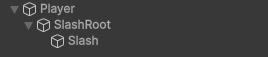 Initial Slash Attack Hierarchy Setup