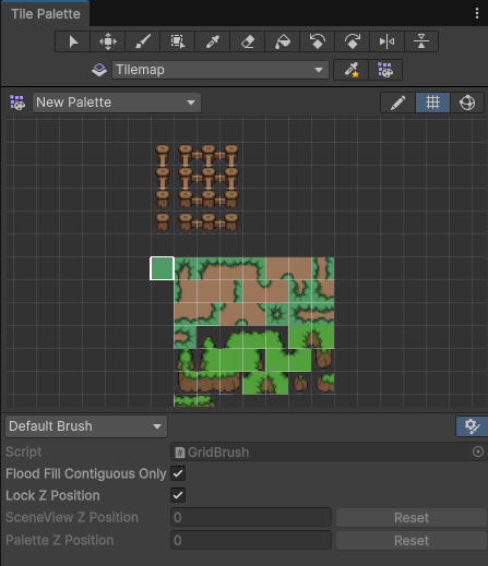 Tile Palette Setup
