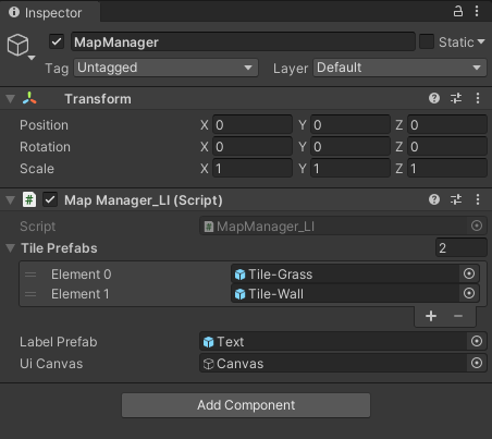 MapManager References