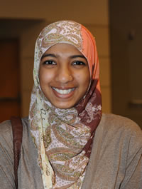 Top student: Sadiya Ahmad - UTPA